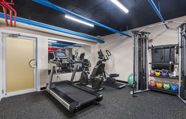 Cardio Machines at Park Terrace, Washington