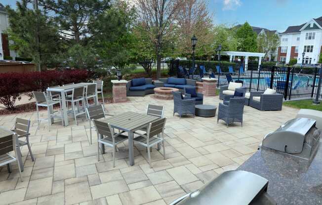 Expansive Relaxation Areas at Bristol Station, Naperville