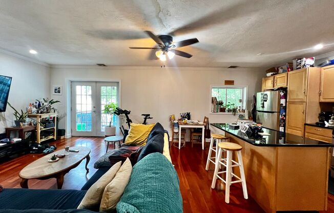 Stylish Top-Floor 2-Bedroom Condo with Private Deck & Skylights in Prime Dorchester Location