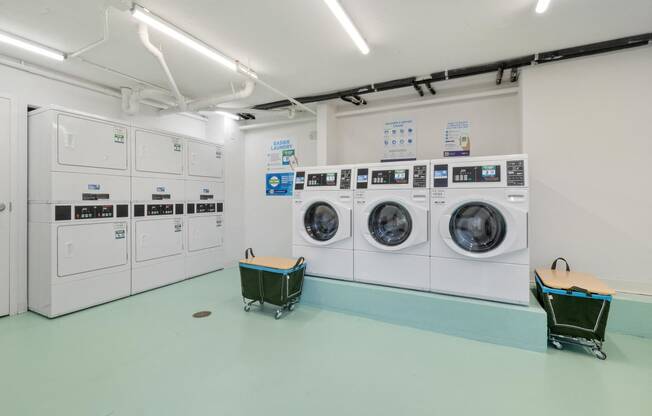 Laundry Room at The Teale Navy Yard, North Charleston, South Carolina