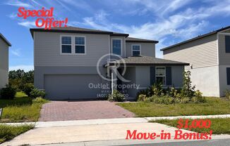 Spacious 4 Bedrooms & 3 Bathrooms Home ***$1,000 Move-in Bonus***