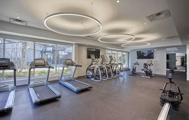 Lansdale Station Apartments fitness center