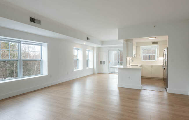 Living Room with Hard Surface Flooring