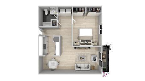 1 bed, 1 bath, 823 sqft, $2,275