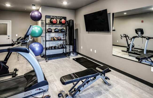 Fitness Center at Sterling at Prairie Trail in Ankeny, IA