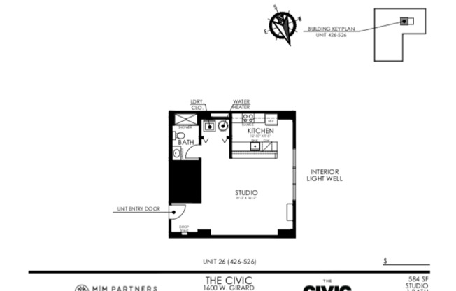 1 bed, 1 bath, 800 sqft, $1,690, Unit 313