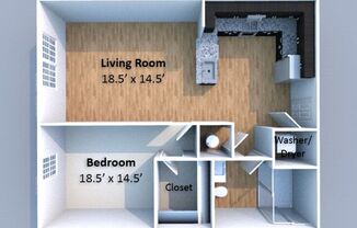 Partner-provided photo for $1300 unit