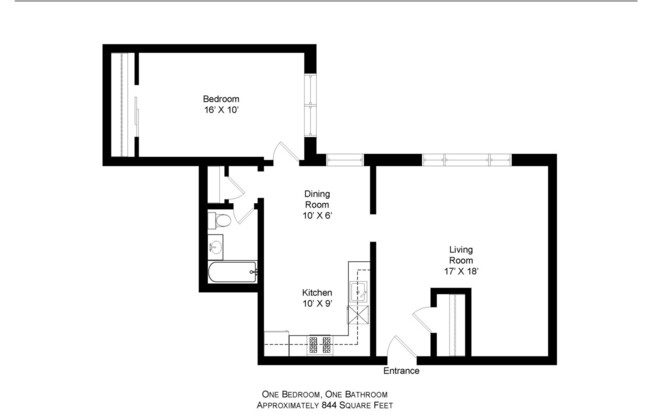 1 bed, 1 bath, 775 sqft, $1,595, Unit 208