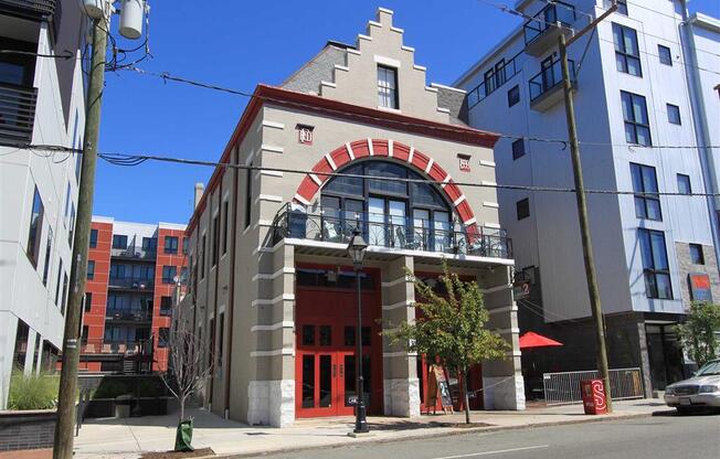 Firehouse Exterior The Masonry Apartments Richmond VA