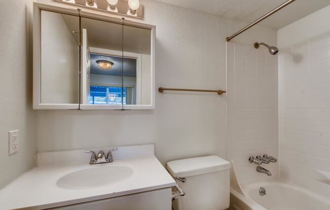 A Standard Bathroom at Morningtree Park Apartments