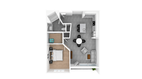 1 bed, 1 bath, 908 sqft, $1,900