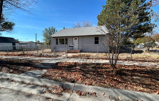 4 Bedroom 1 Bath House with Detached Garage & Large Fenced Yard