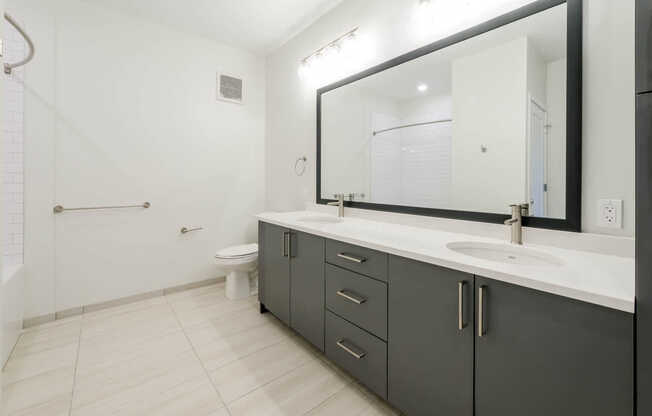 Bathroom with Double Vanity