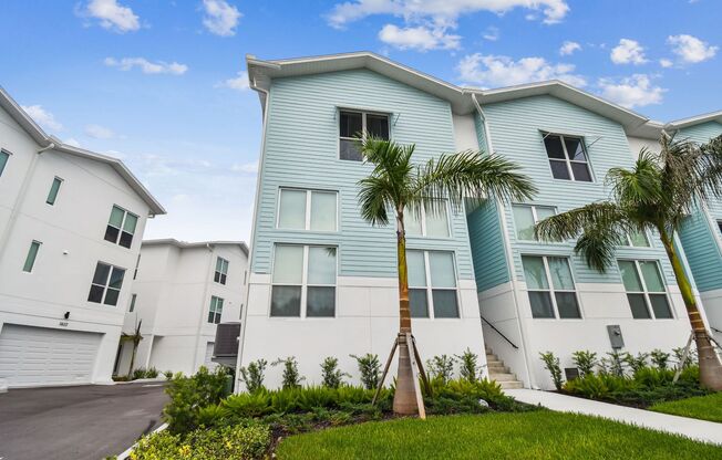 A charming coastal townhouse, just minutes from downtown St. Pete!