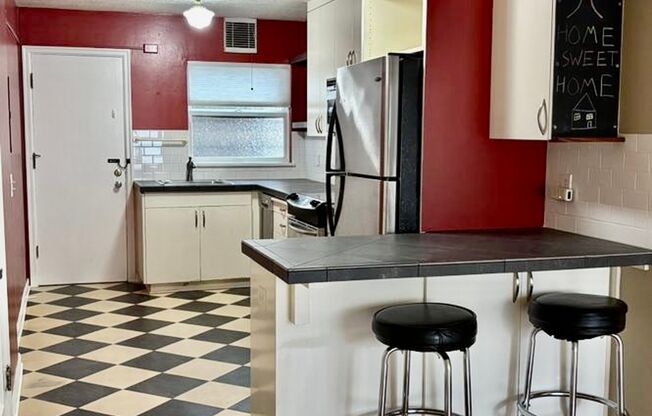 "Lovely Updated Condo in the Sullivan's Gulch Neighborhood" Water/Sewer/Trash & Heat Included in the Rent. Pet Friendly and Washer & Dryer in the Unit!