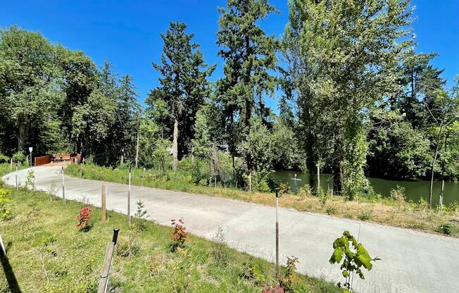 Walking Path at Commons on the Tualatin River, Tualatin, 97062