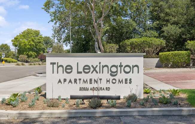 exterior views at The Lexington Apartment Homes
