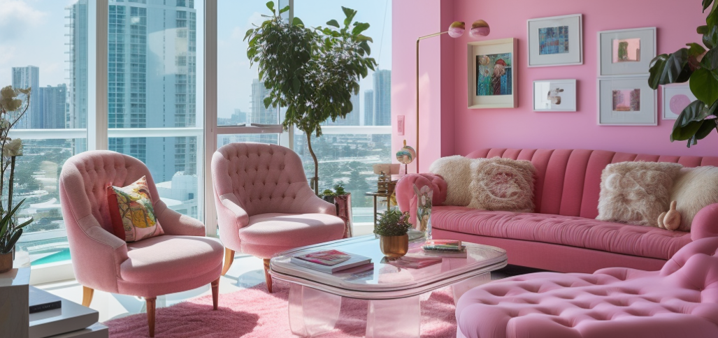 Barbie dream house living room sale