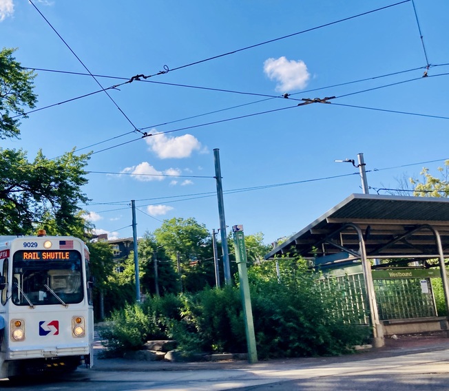 SEPTA Station in West Philly