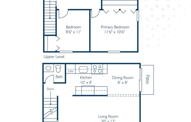 3 beds, 1.5 baths, 1,056 sqft, $1,849, Unit 20-23723