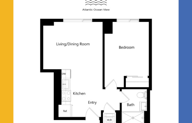 1 bed, 1 bath, $3,385, Unit 2129