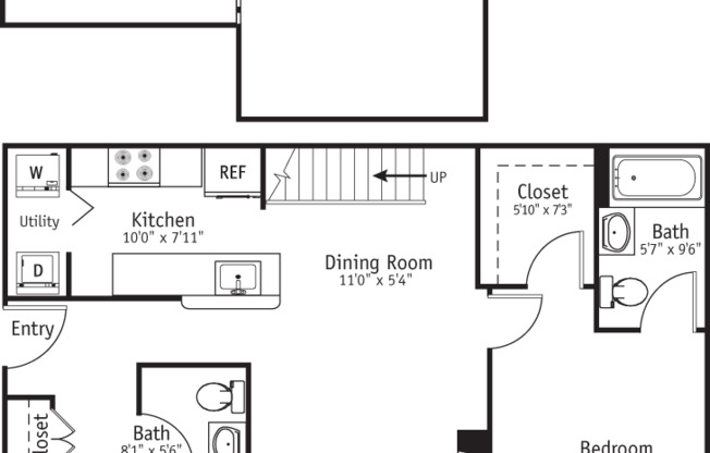 2 beds, 2 baths, 1,358 sqft, $3,390, Unit 68