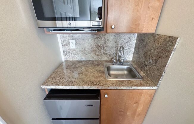 Studio, 1 bath, 150 sqft, $995, Unit 1F