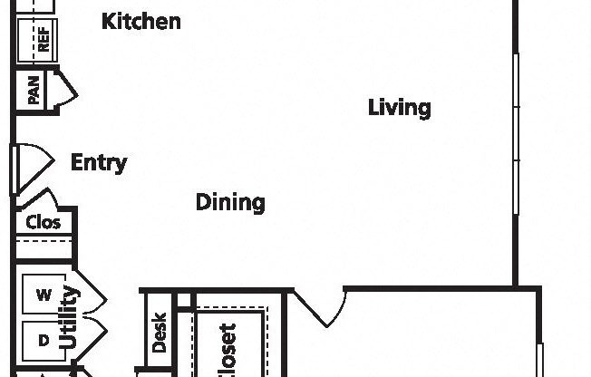 2 beds, 2 baths, $2,059