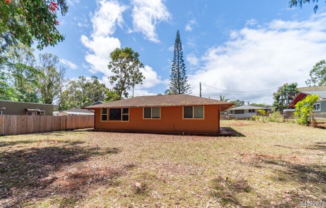 $2,900 / 3br - 1020ft2 - Remodeled 3BR/1BA Single Family Home in Lake View Circle (Wahiawa)