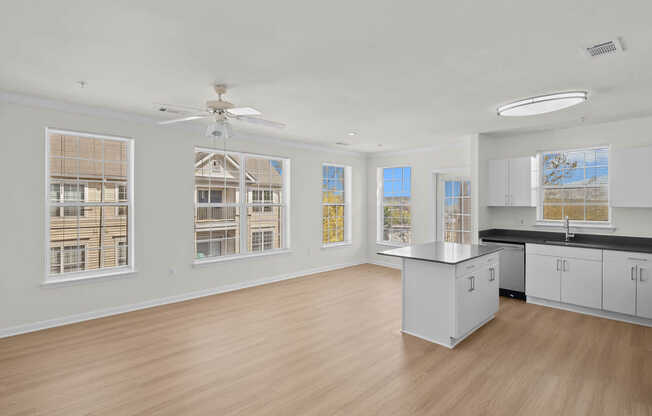 Living Room with Hard Surface Flooring