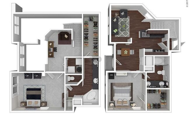 2 beds, 2 baths, 1,506 sqft, $2,229