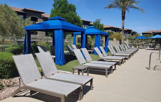 Poolside Sundecks at The Paramount by Picerne, Nevada