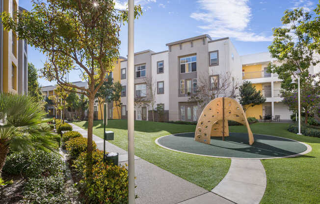 South City Station Apartments Courtyard with Playground