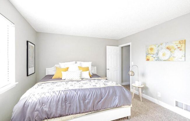 Furnished Bedroom  at The Township, Kansas City