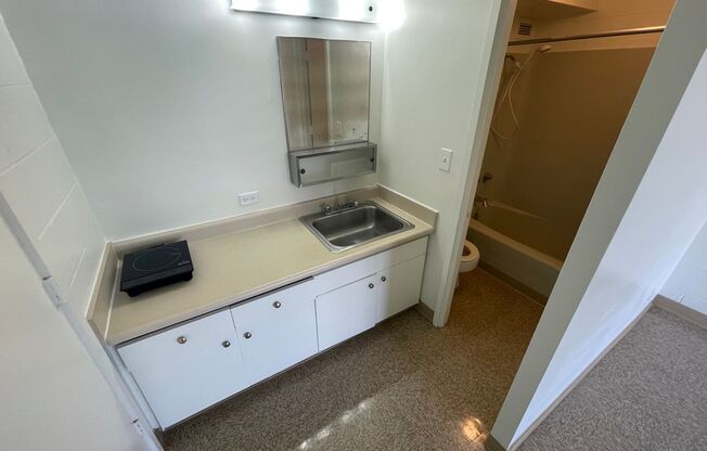 Studio, 1 bath, 210 sqft, $987, Unit 810