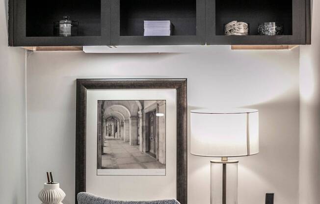 Venue Museum District | Houston, TX | Built-In Office Nook