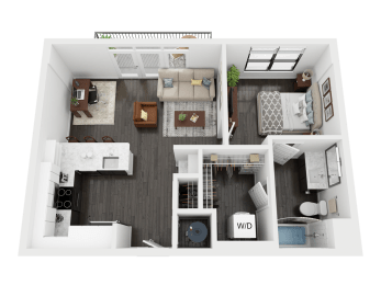 1 bed, 1 bath, 682 sqft, $1,735