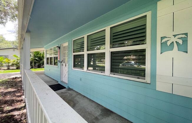 Two bedroom two bath Canal front rental home long-term in Sebastian, Florida