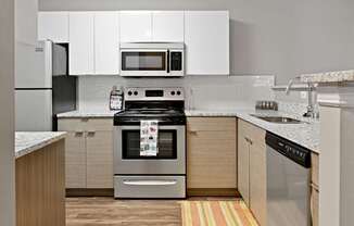 Patchen Oaks Apartments - Updated Kitchens with Stainless Steel Appliances