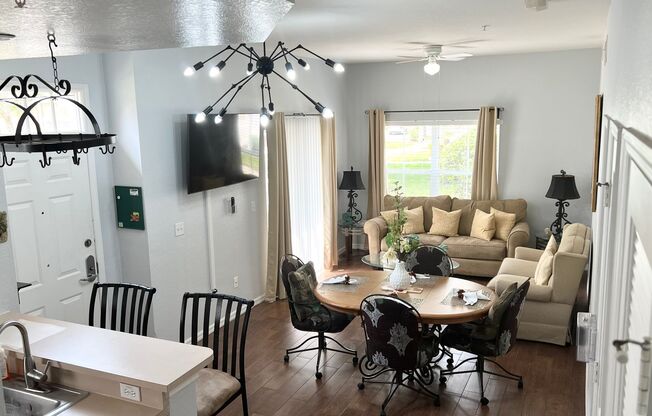 Fully Furnished 4 Bedroom 3 Bath Townhome Next to the Clubhouse - 12 month Rental