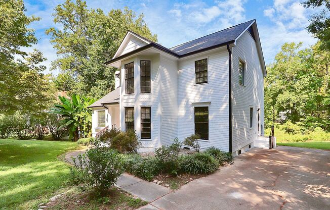 Nestled in a quiet, established Matthews neighborhood, this beautifully updated home sits on a spacious lot, offering both comfort & style.