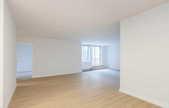 Living Room with Hard Surface Flooring
