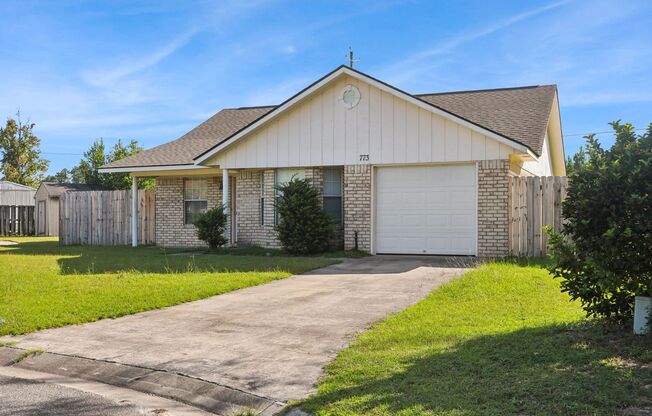 Charming 3BR  2 Bath House in Hinesville