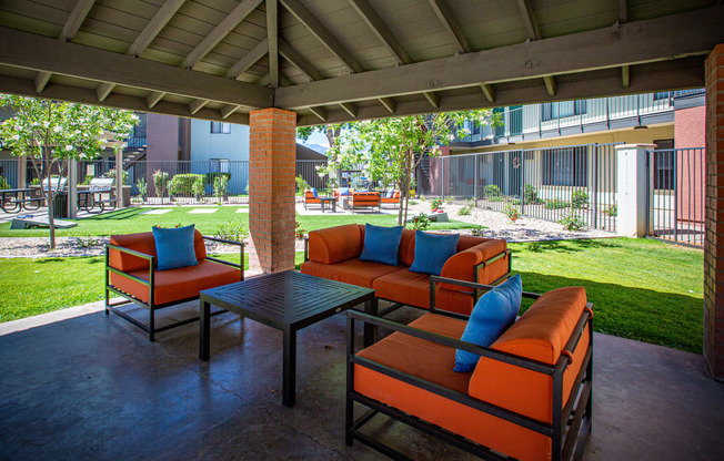 Gazebo and Lounge Area at Sky Island Apartments in Sierra Vista Arizona