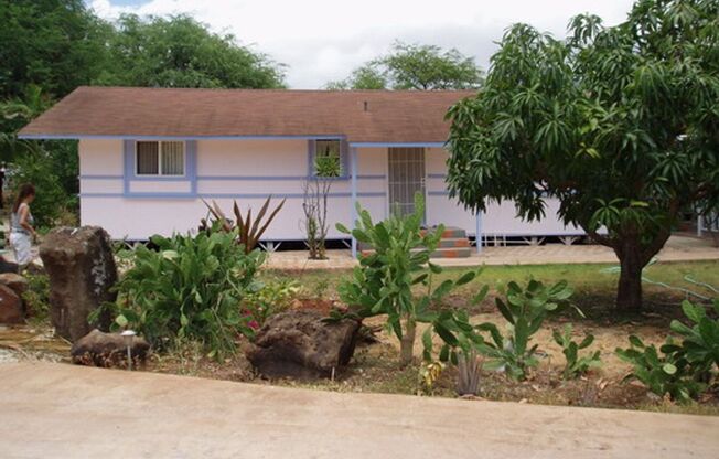 3 bed/1.5 bath with large yard.