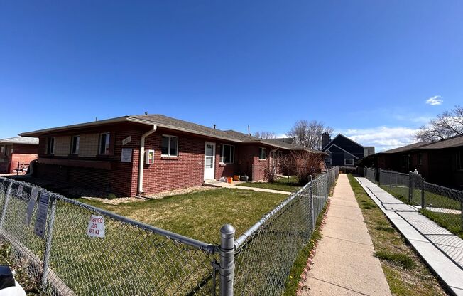 $0 DEPOSIT OPTION! 1BEDROOM 1 BATH WITH FENCED IN PATIO NEAR OLDE TOWN ARVADA
