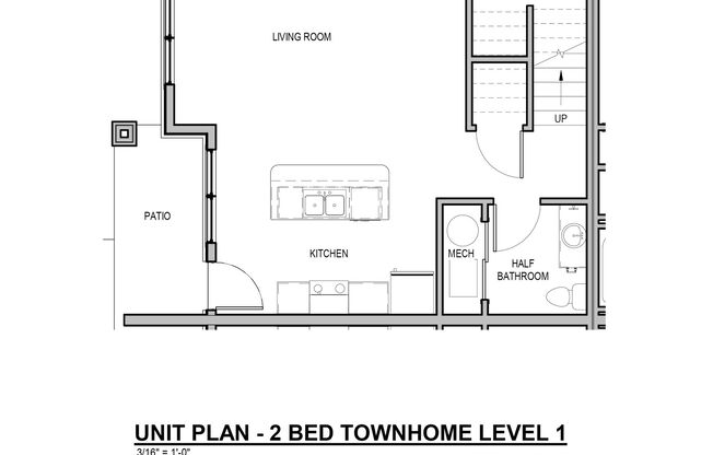 2 beds, 2.5 baths, 1,330 sqft, $2,250, Unit 2113