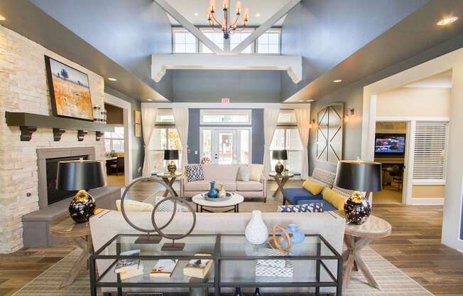 Community Clubhouse at Aventine Wilderness Hills in Lincoln, NE