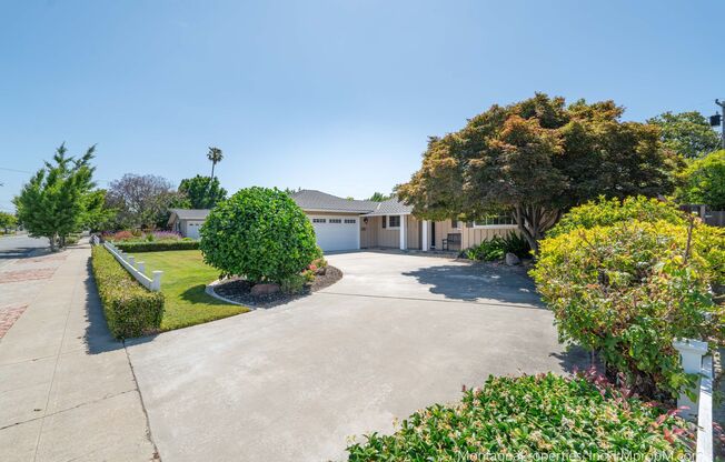 Remodeled single story Willow Glen home with hardwood floors, 2 car garage and AC!