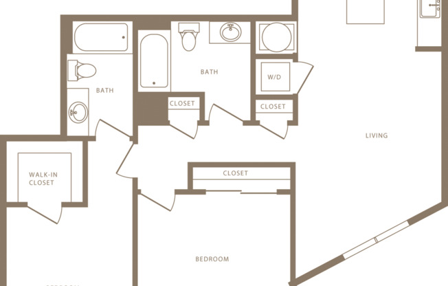 2 beds, 2 baths, 1,042 sqft, $2,245, Unit 1339